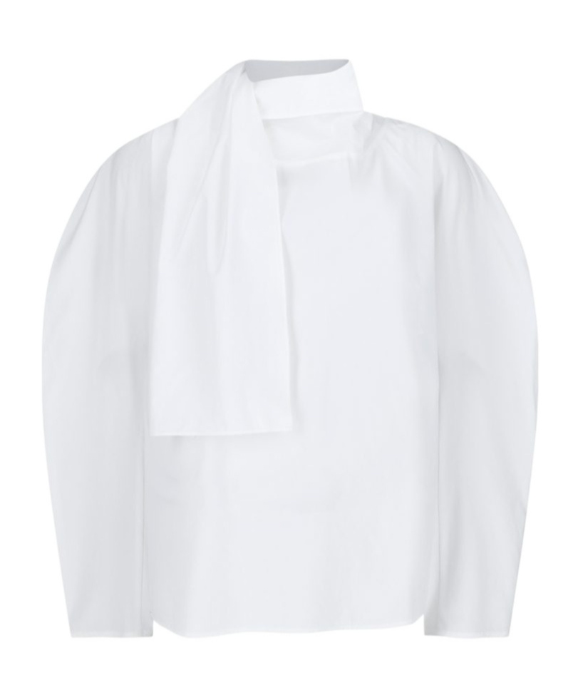 Amomento Long-sleeved Shirt In White