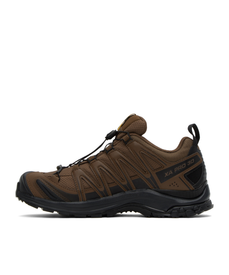 And Wander X Salomon Lace-up Joint Sneakers In Black