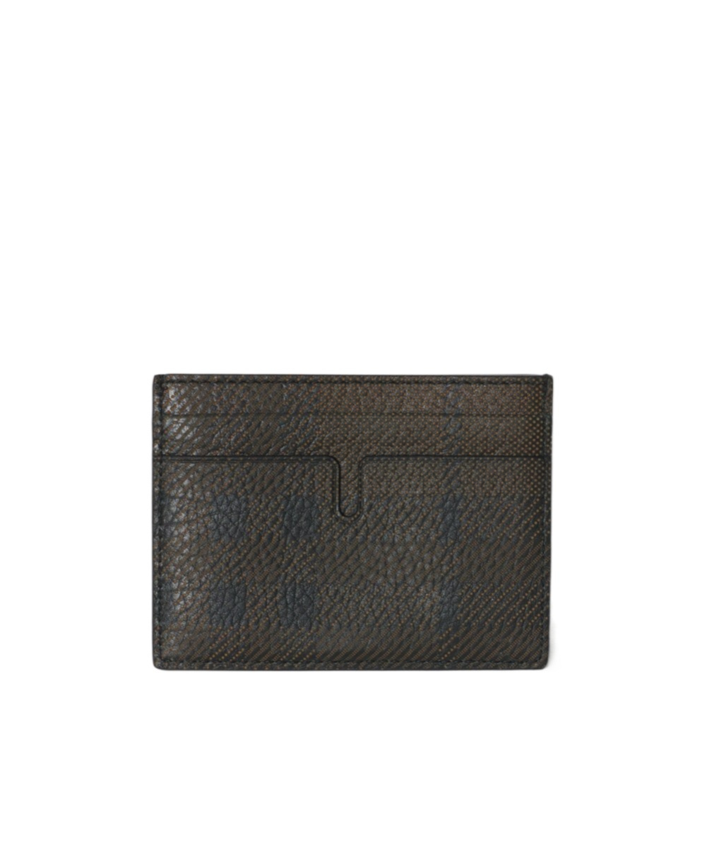 BURBERRY BURBERRY B-SHIELD CARD HOLDER