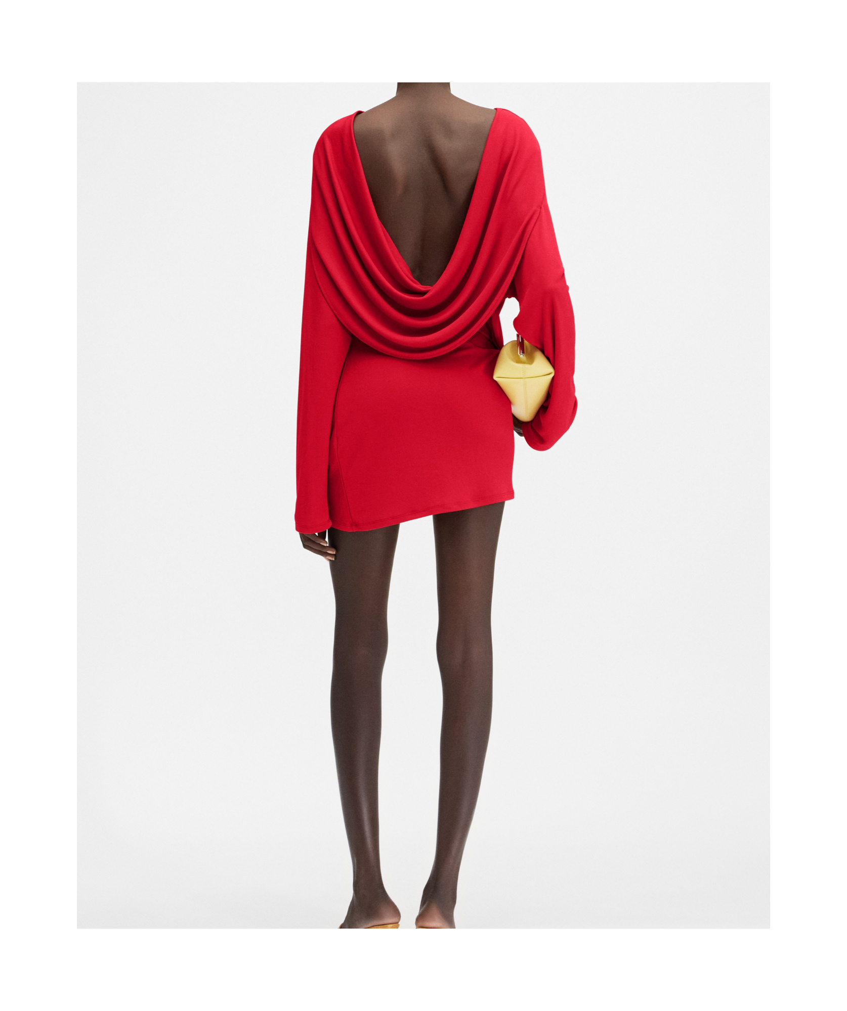 Jacquemus Mini Cruise Dress In Red