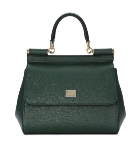 Dolce & Gabbana Medium Sicily Handbag In Green