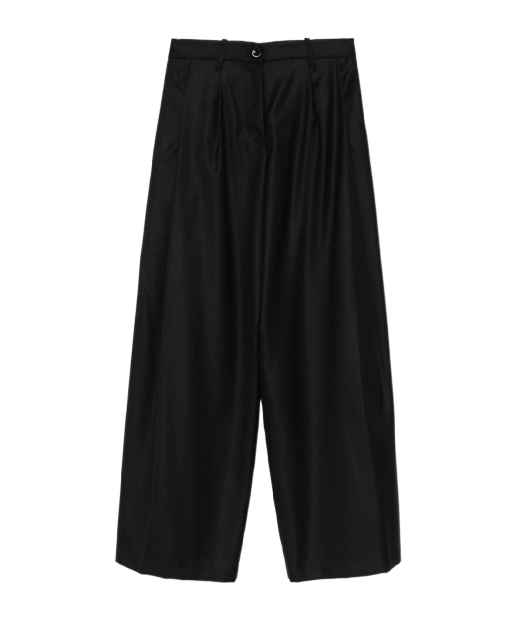Nine In The Morning Casual Pants With Belt Loops In Black