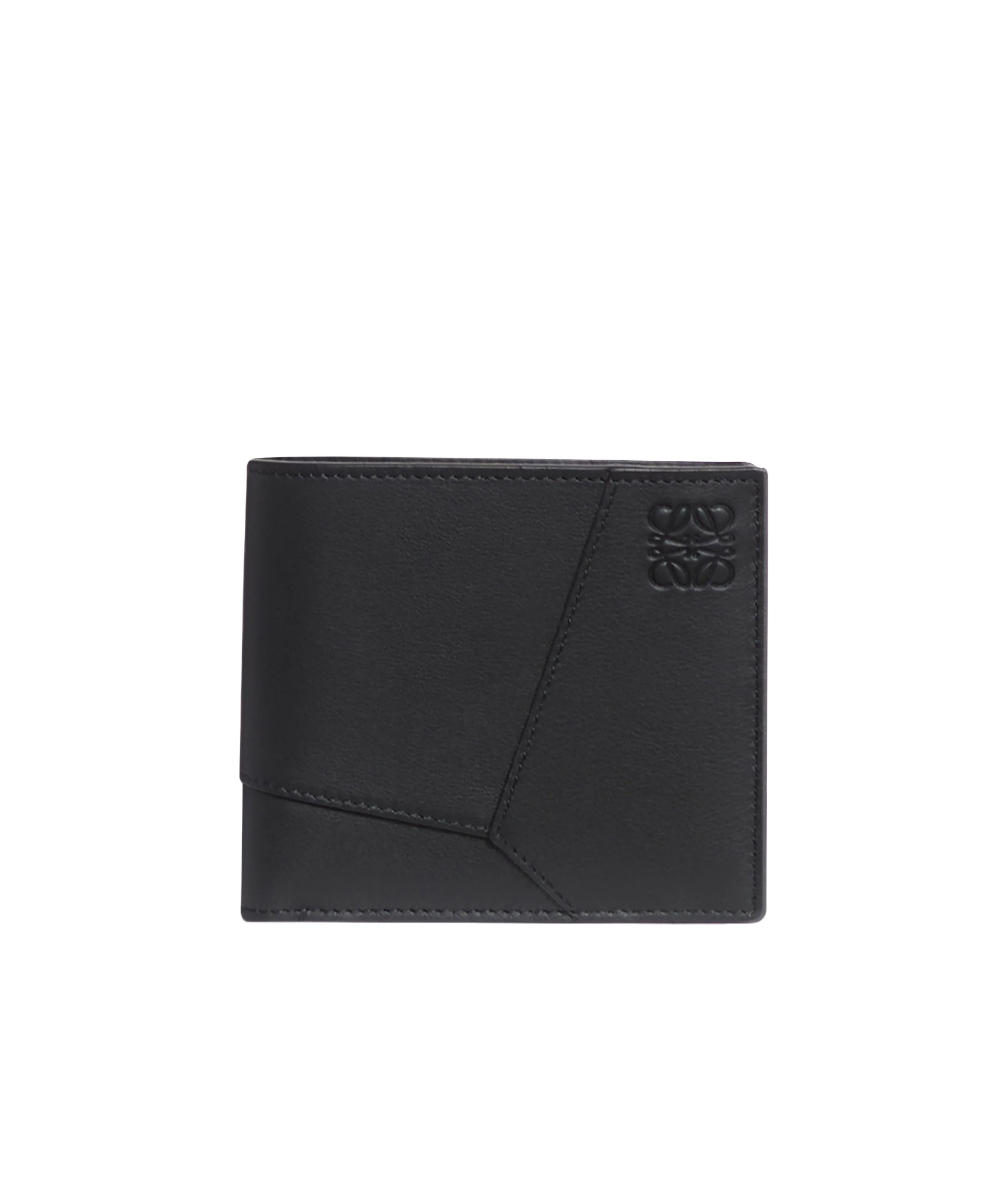 Loewe Puzzle Edge Bifold Coin Wallet In Black