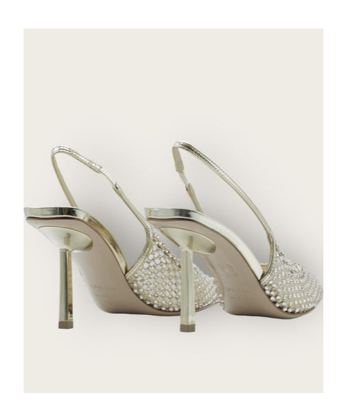 Le Silla Gilda Slingback-mules In Nude
