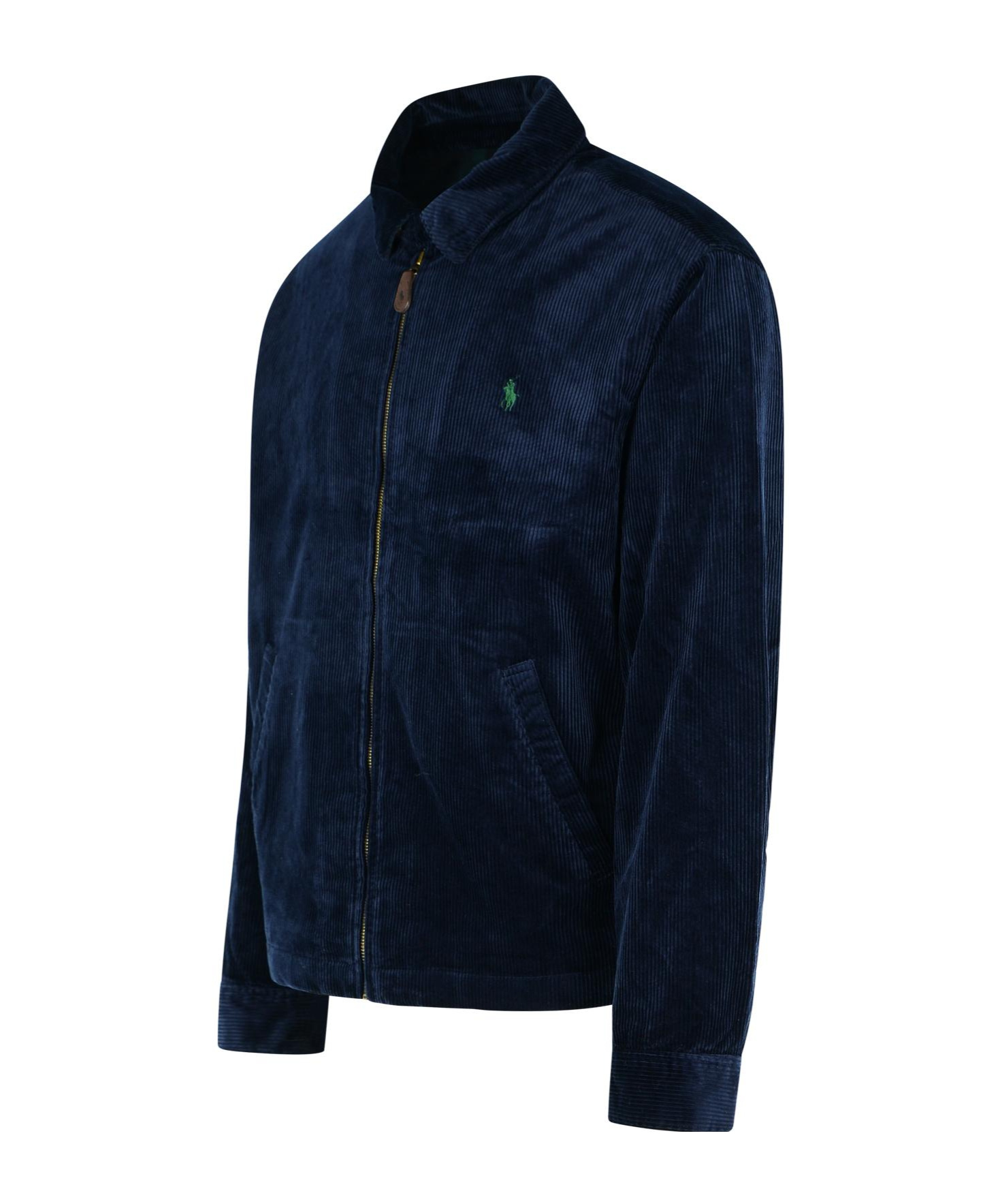 Polo Ralph Lauren Logo-embroidered Cotton-corduroy Jacket In Blue