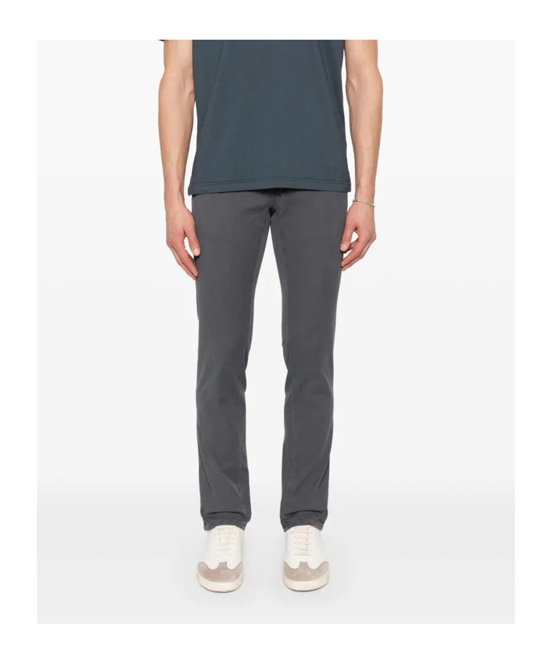 Incotex Straight-leg Trousers In Black