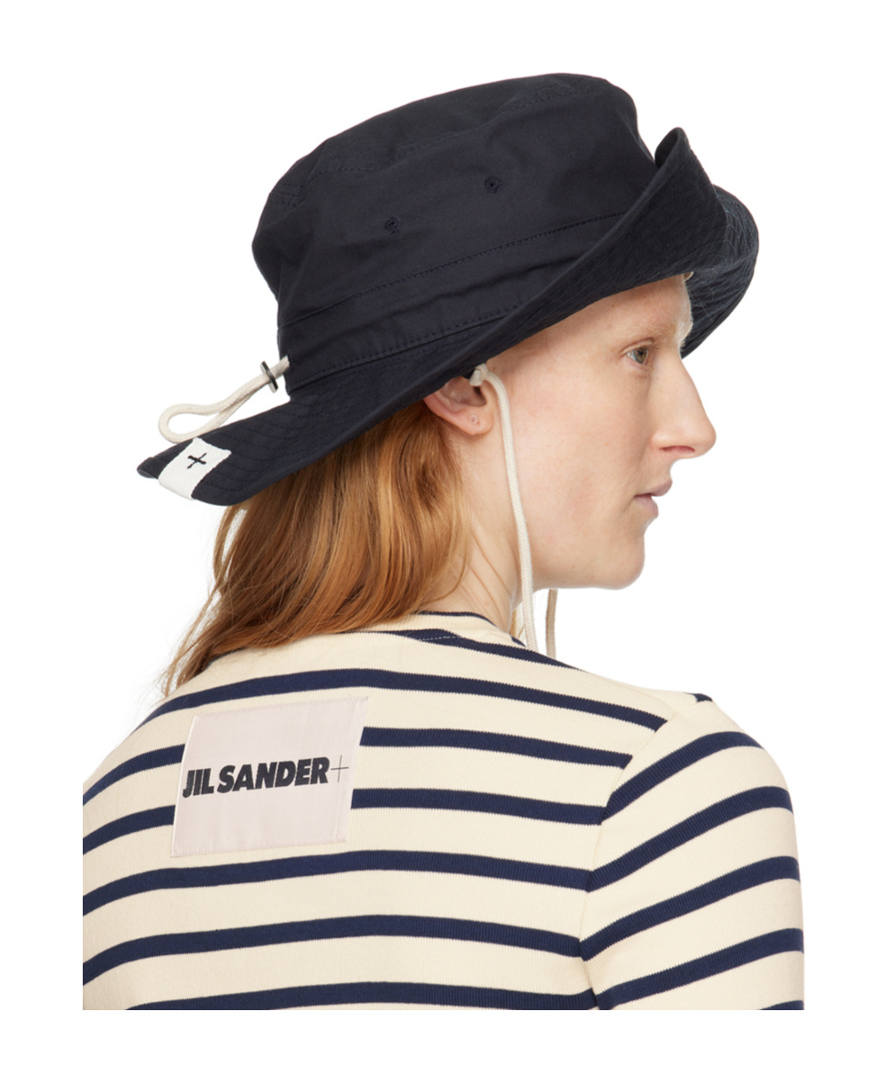 Jil Sander Navy Fisherman Beach Hat