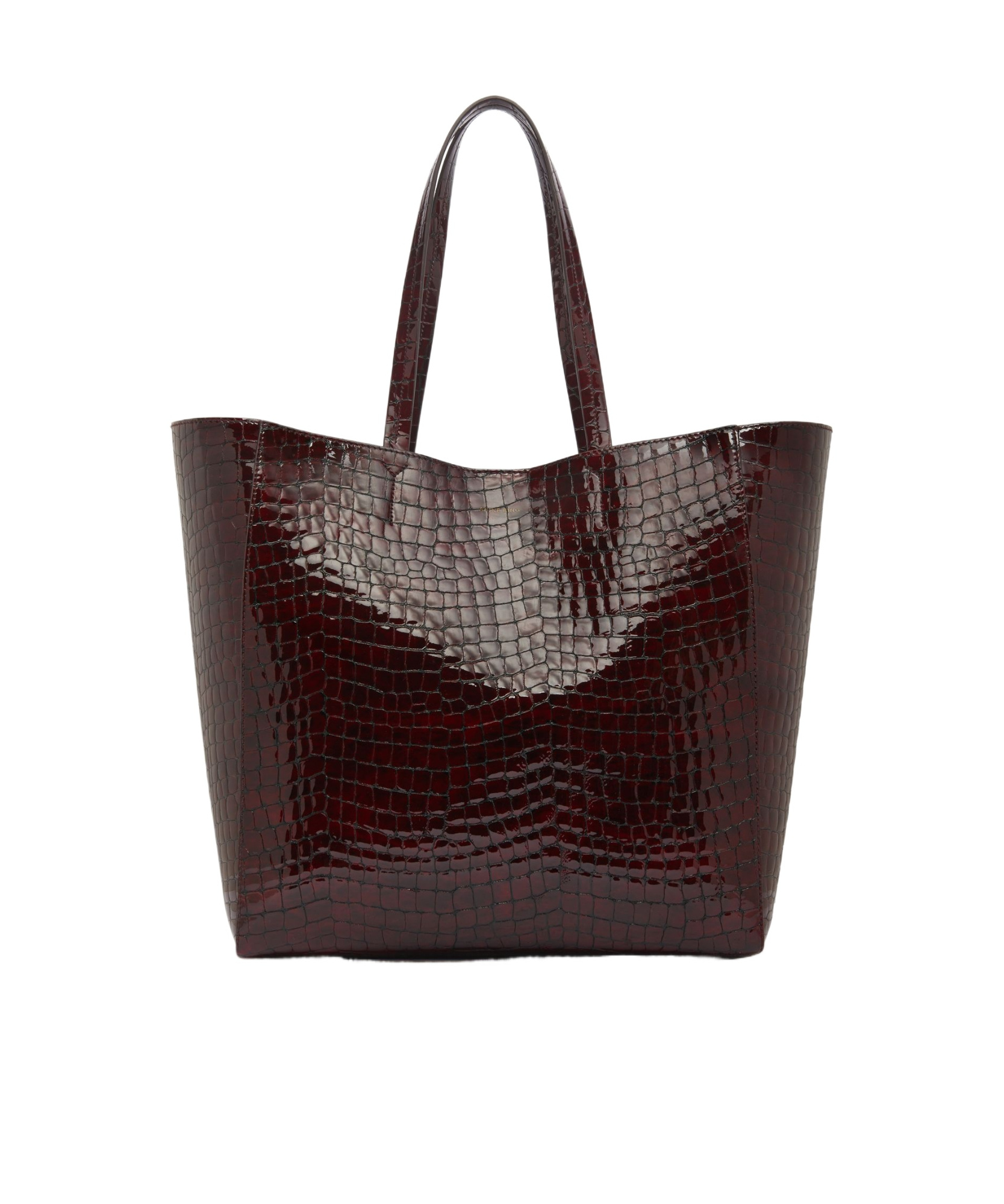 Shop Anine Bing Magnetic Buckle Shoulder Bag