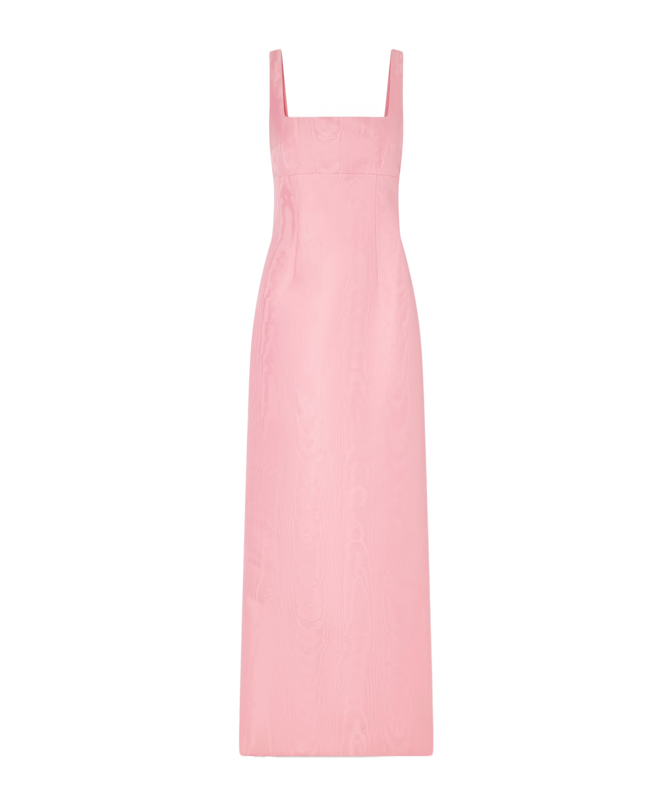 Emilia Wickstead Micheline Moire Gown In Pink