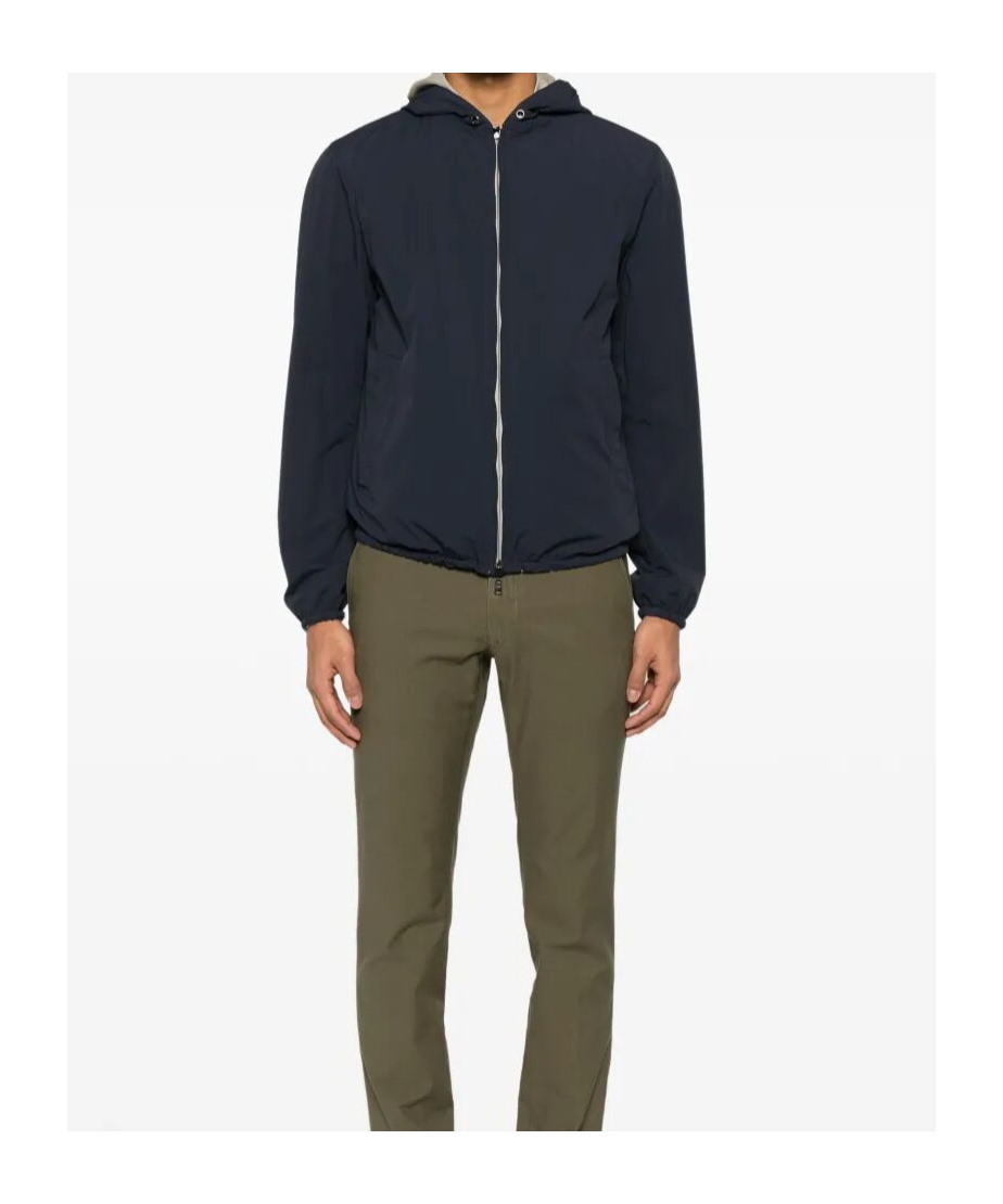 Herno Reversible Hooded Jacket In Nude