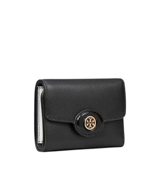 Tory Burch Small Robinson Pebbled Wallet
