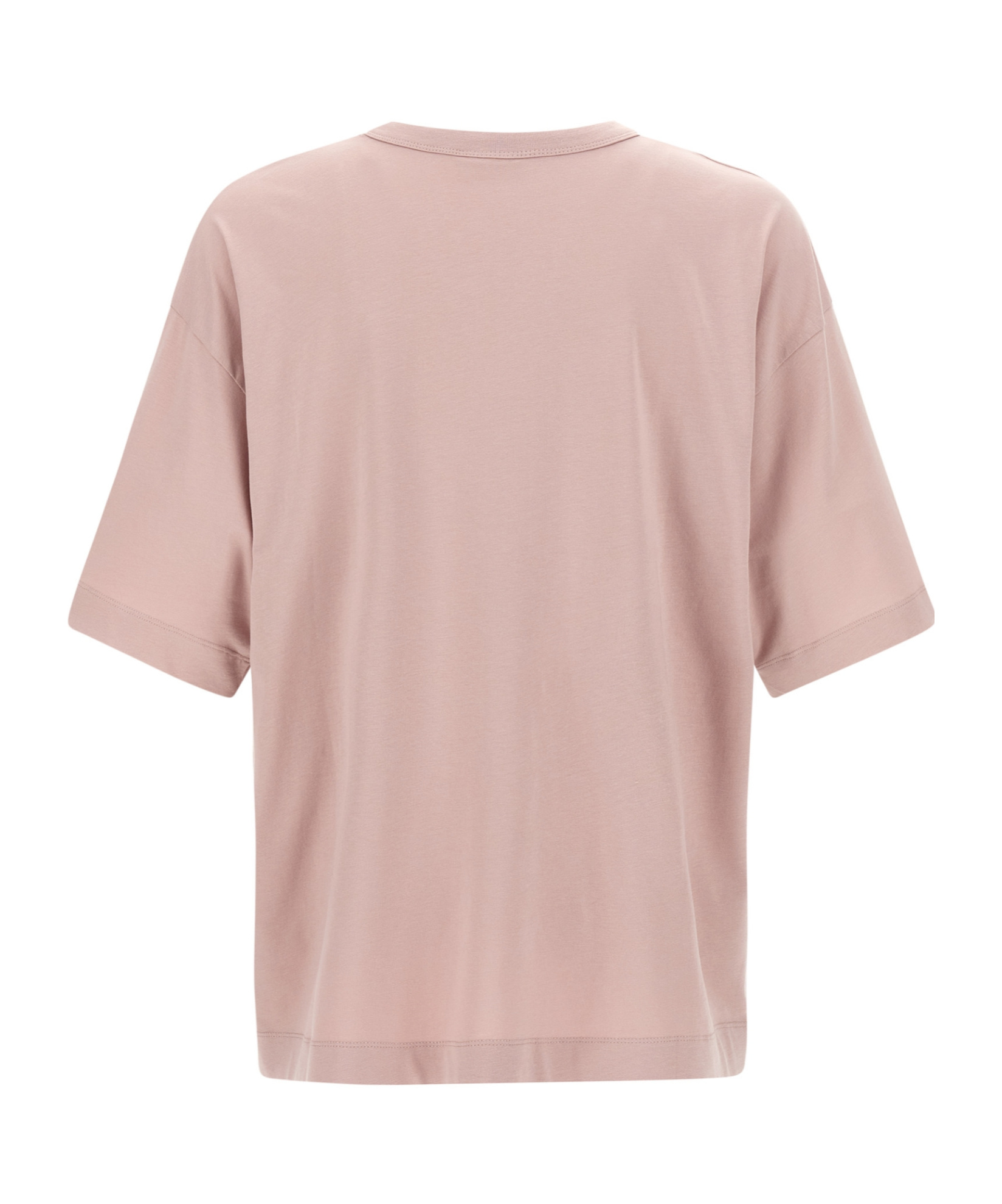 Dries Van Noten Plain Design Round Neck Short Sleeves T-shirt In Pink