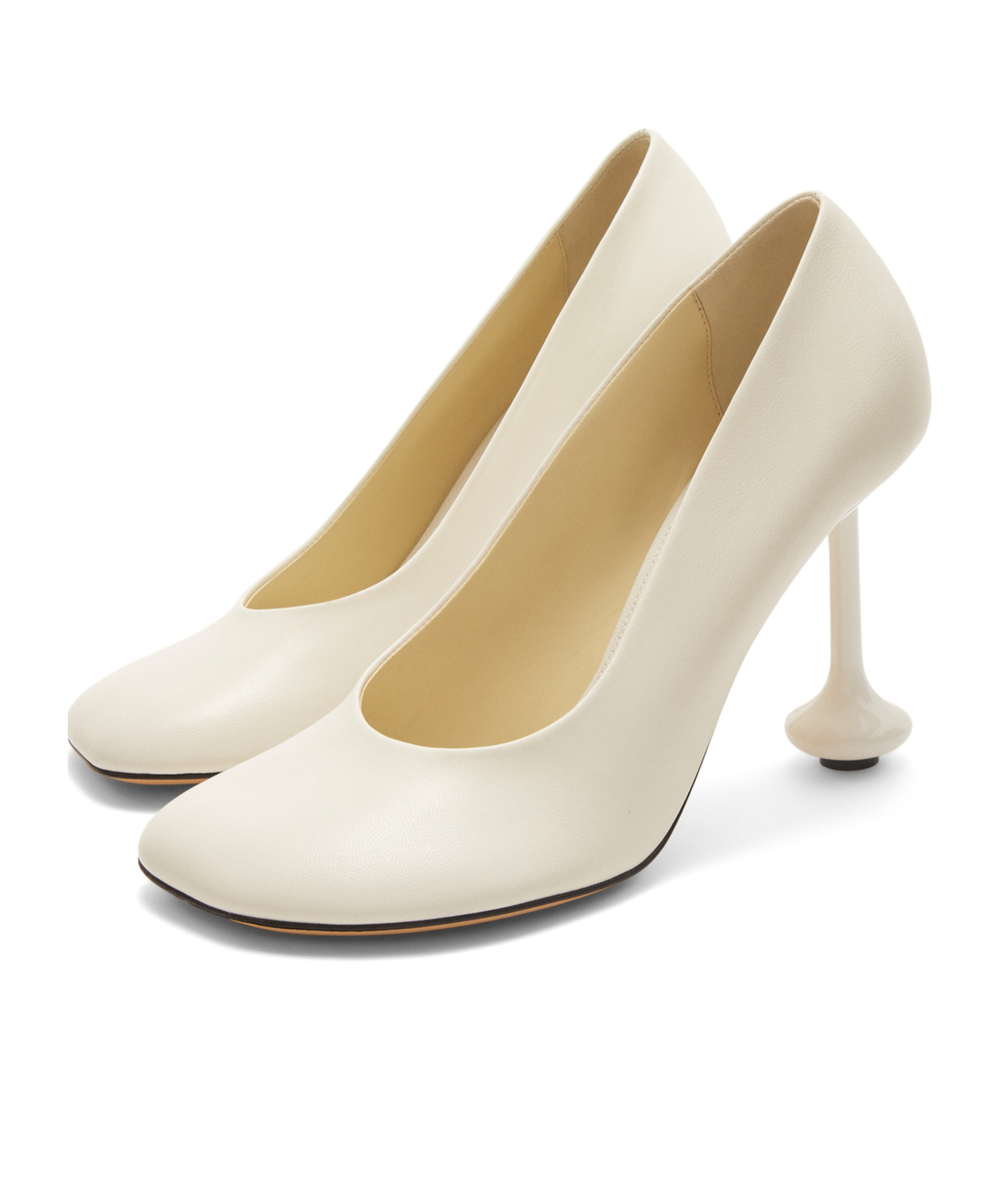 Loewe Shallow High Heels In White