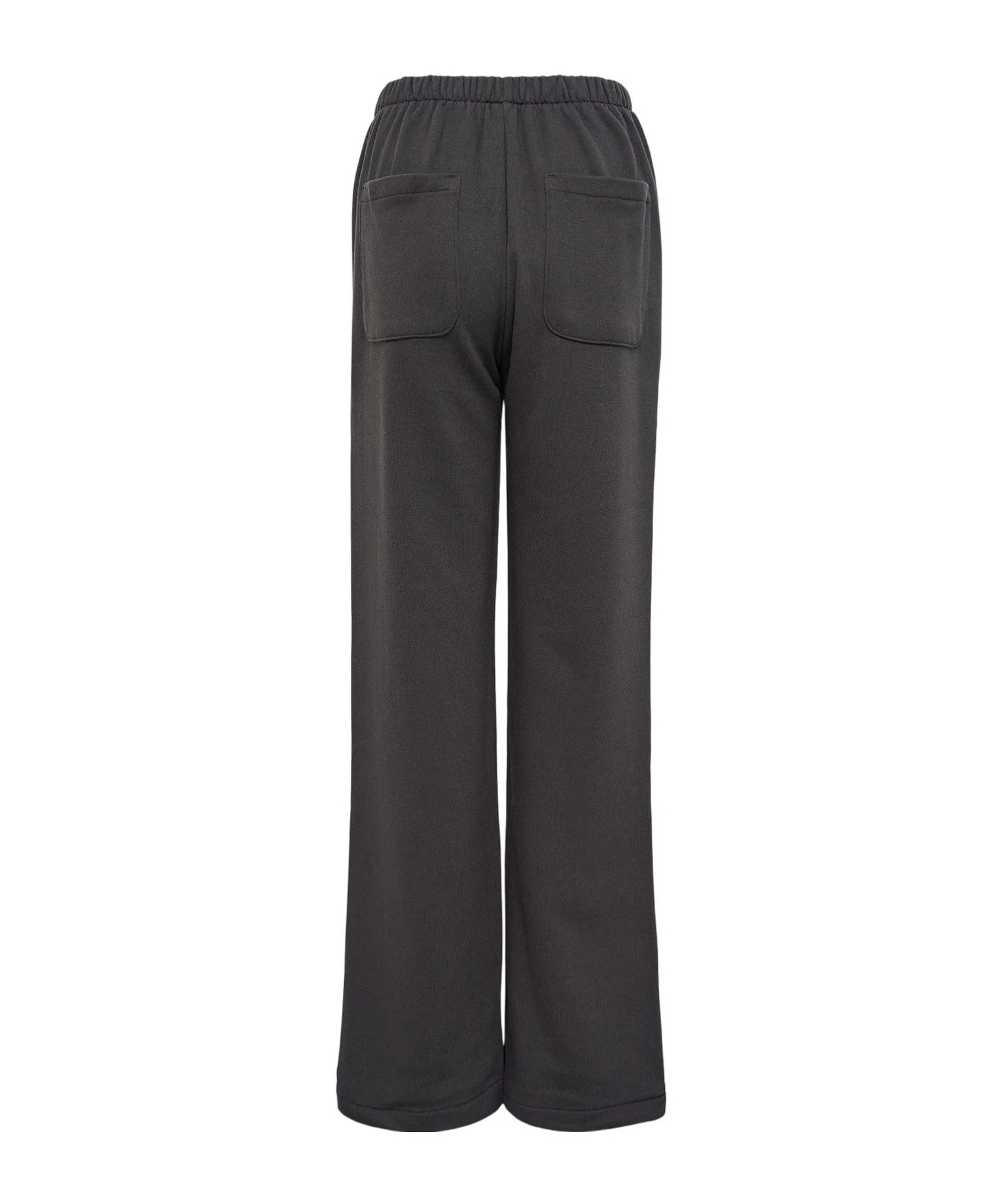 Open Yy Lace-up Drawstring Track Pants In Gray