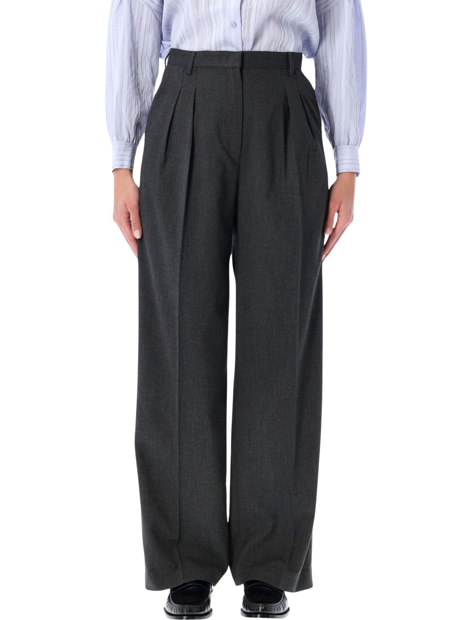 Sessun Emilio Pleated Pant In Black