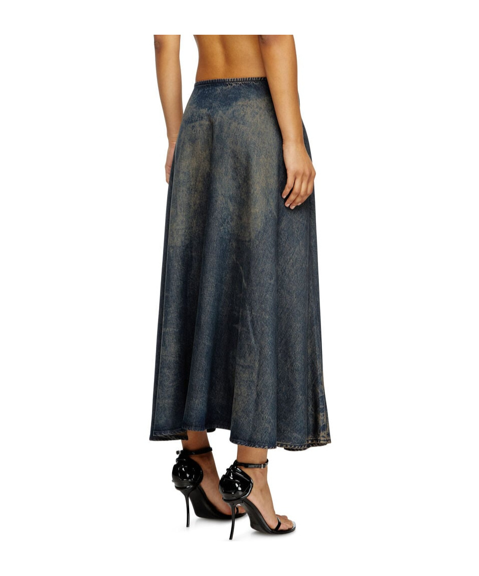 Diesel Skirts Blue And Green