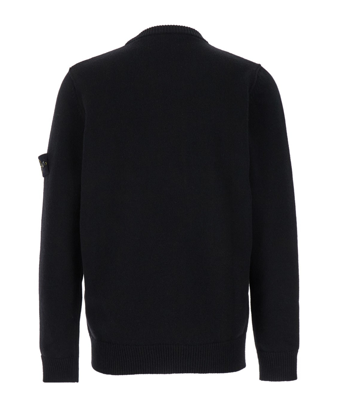 Shop Stone Island Compass-badge Jumper In Black