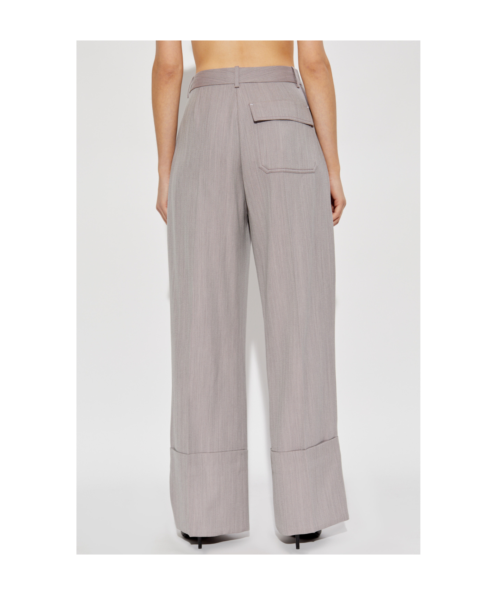 VICTORIA BECKHAM WIDE-LEG TROUSERS