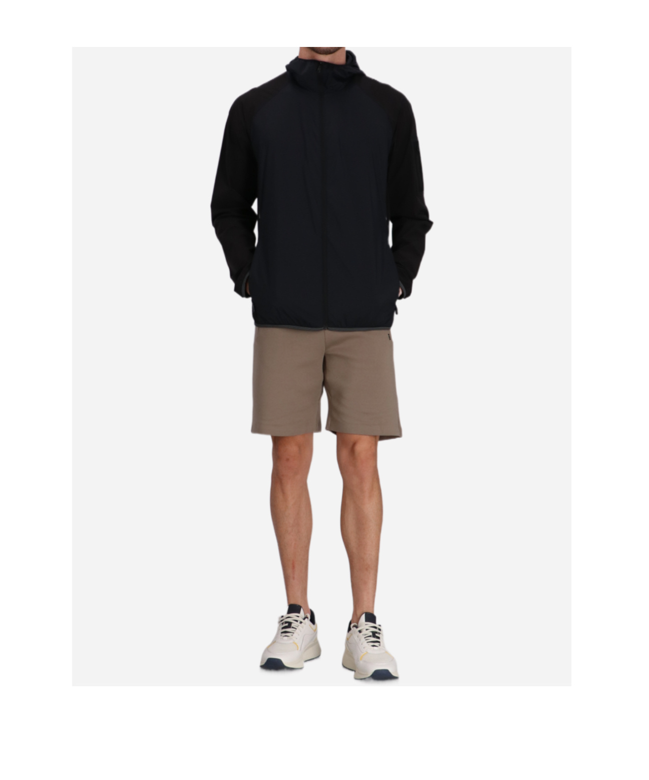 Hugo Boss Long Sleeve Casual Jacket In Black