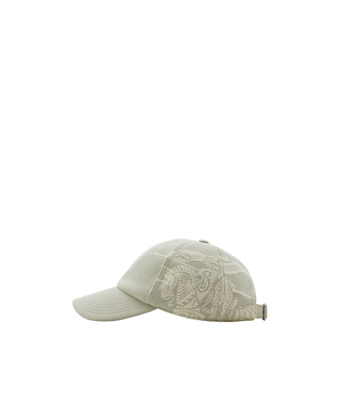 Burberry Ekd Cotton Blend Baseball Cap In Nude
