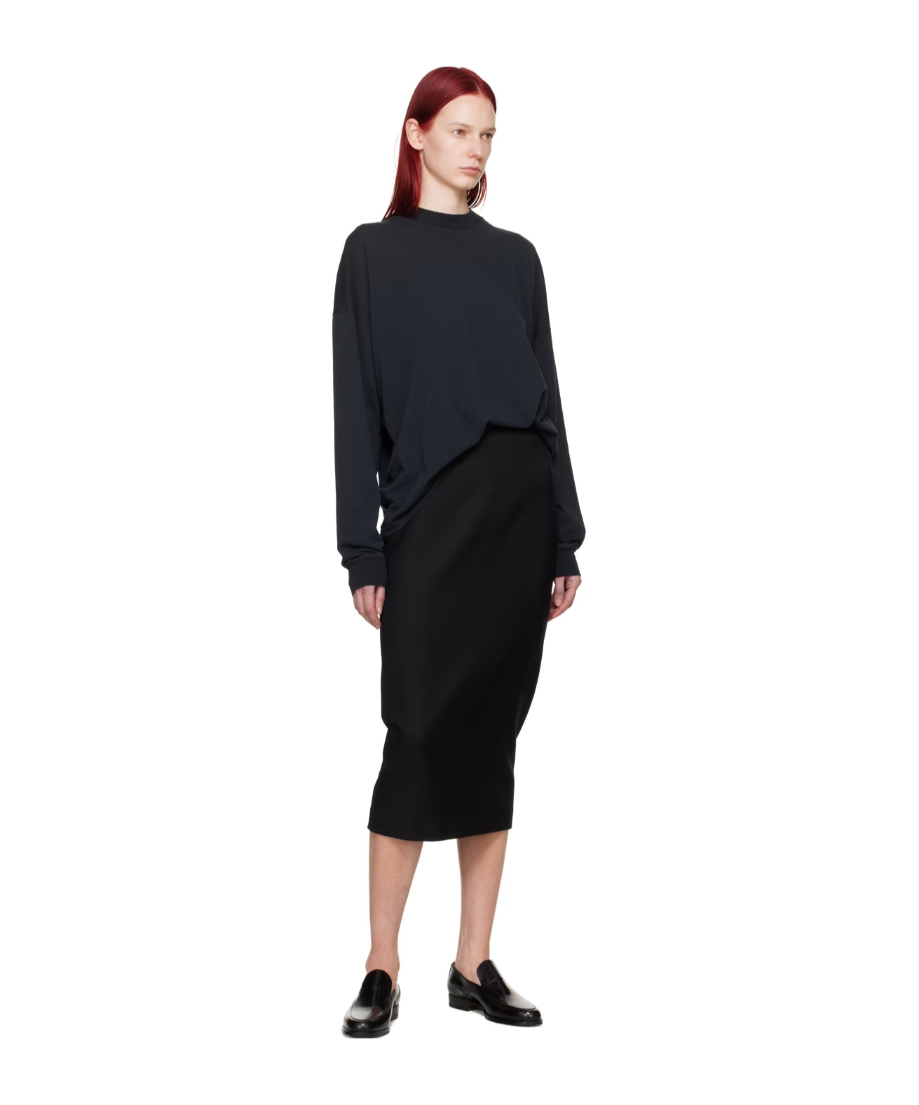 Shop The Row Bartellette Skirt In Black