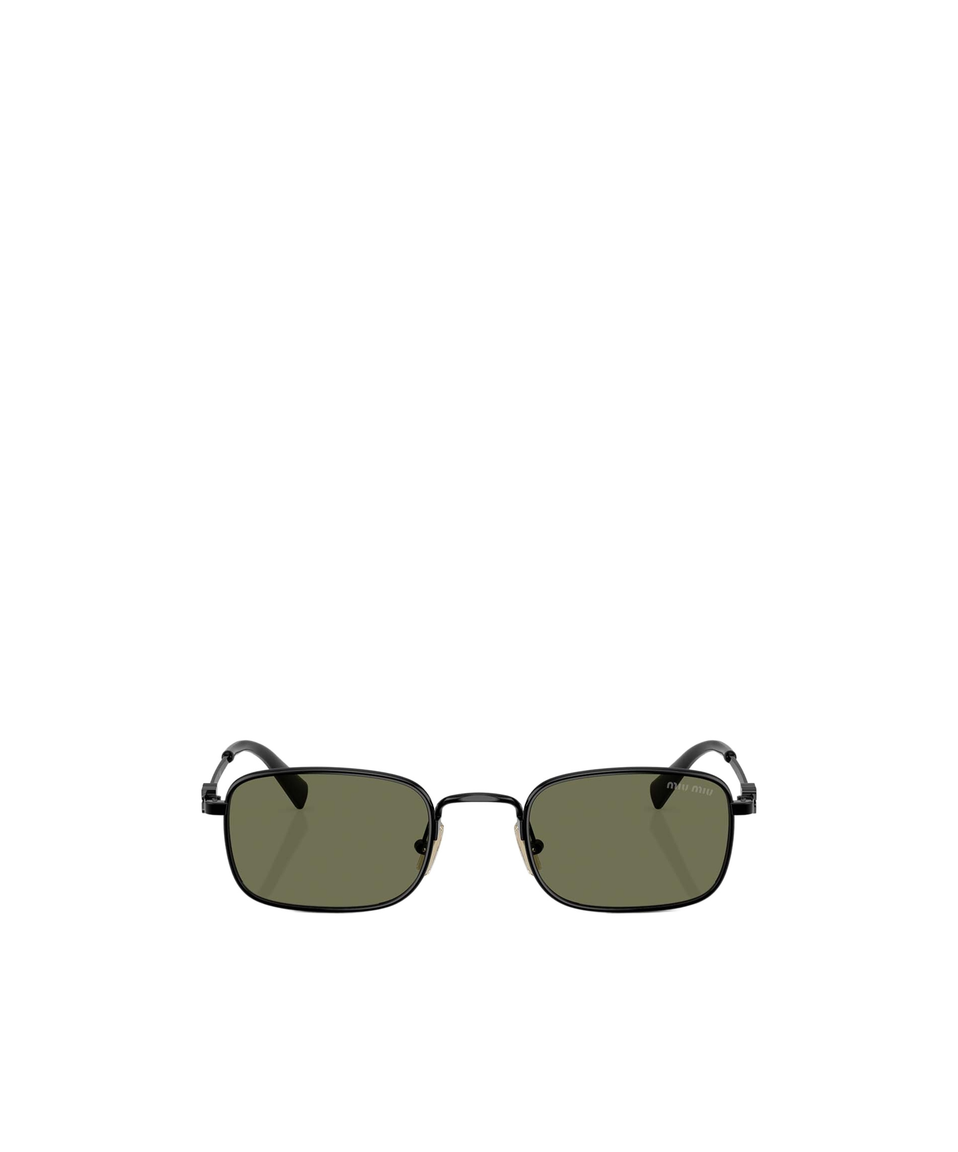 Miu Miu Eyewear Square-frame Sunglasses In Green