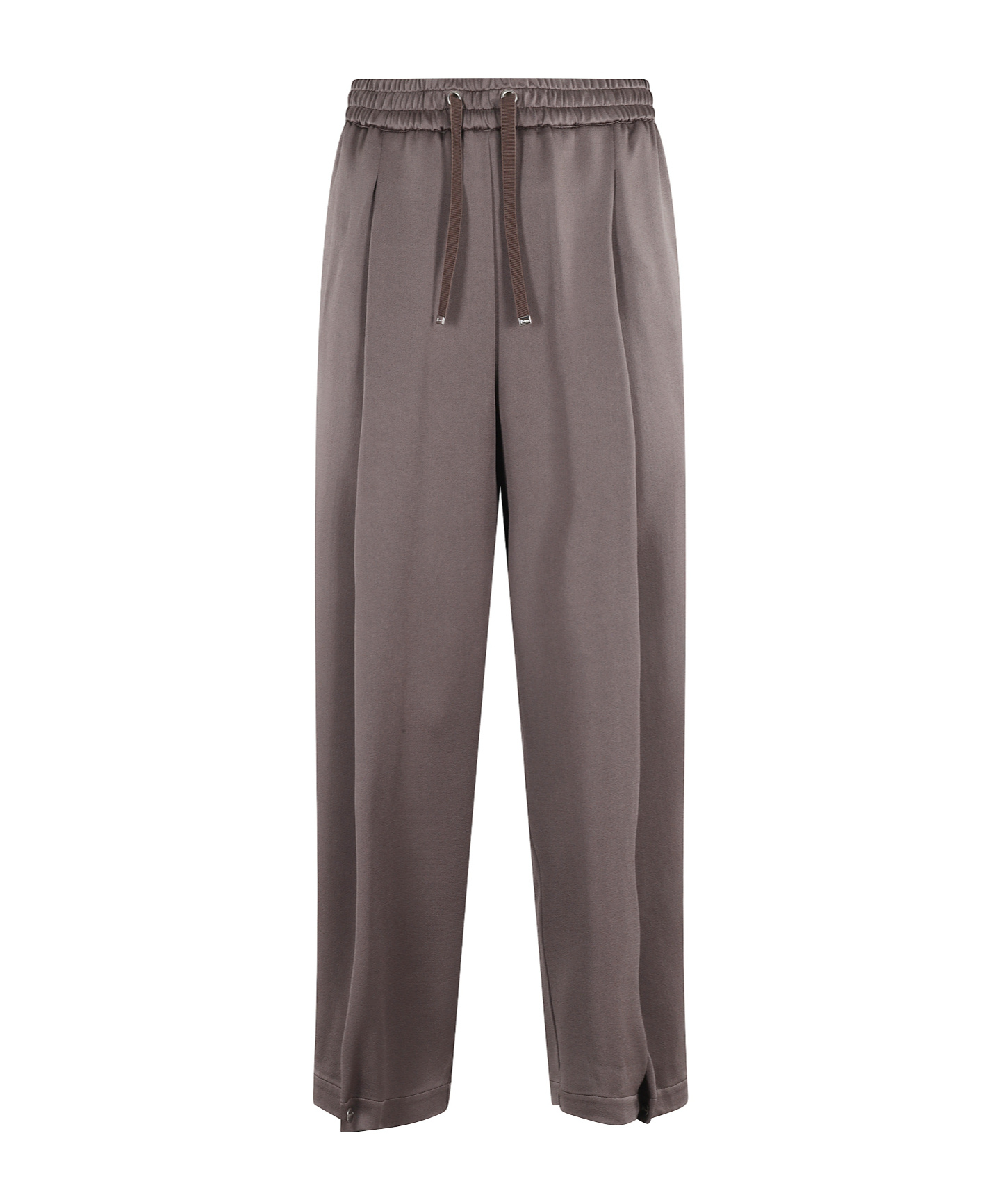 Herno Relaxed Fit Fondant Pants In Gray