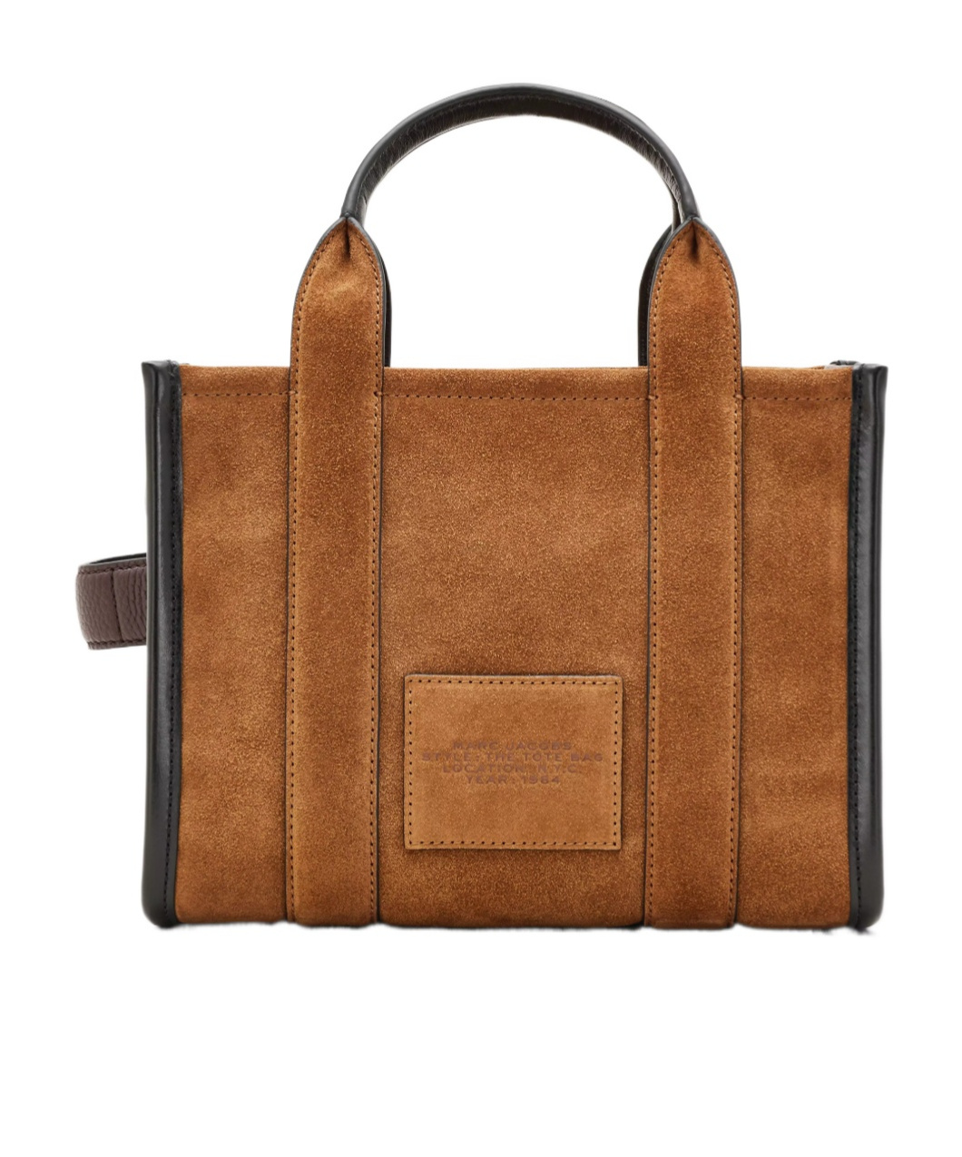 Marc Jacobs The Suede Small Tote Bags In Brown