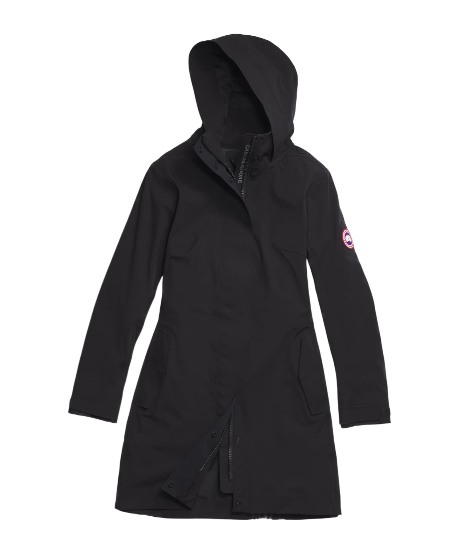 Canada Goose Cardero Rain Jacket In Black