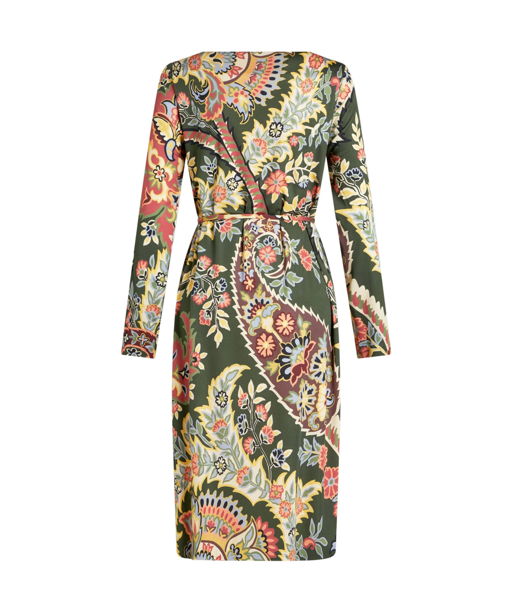 Etro Multicolor Abstract Pattern Dress In Multicolor