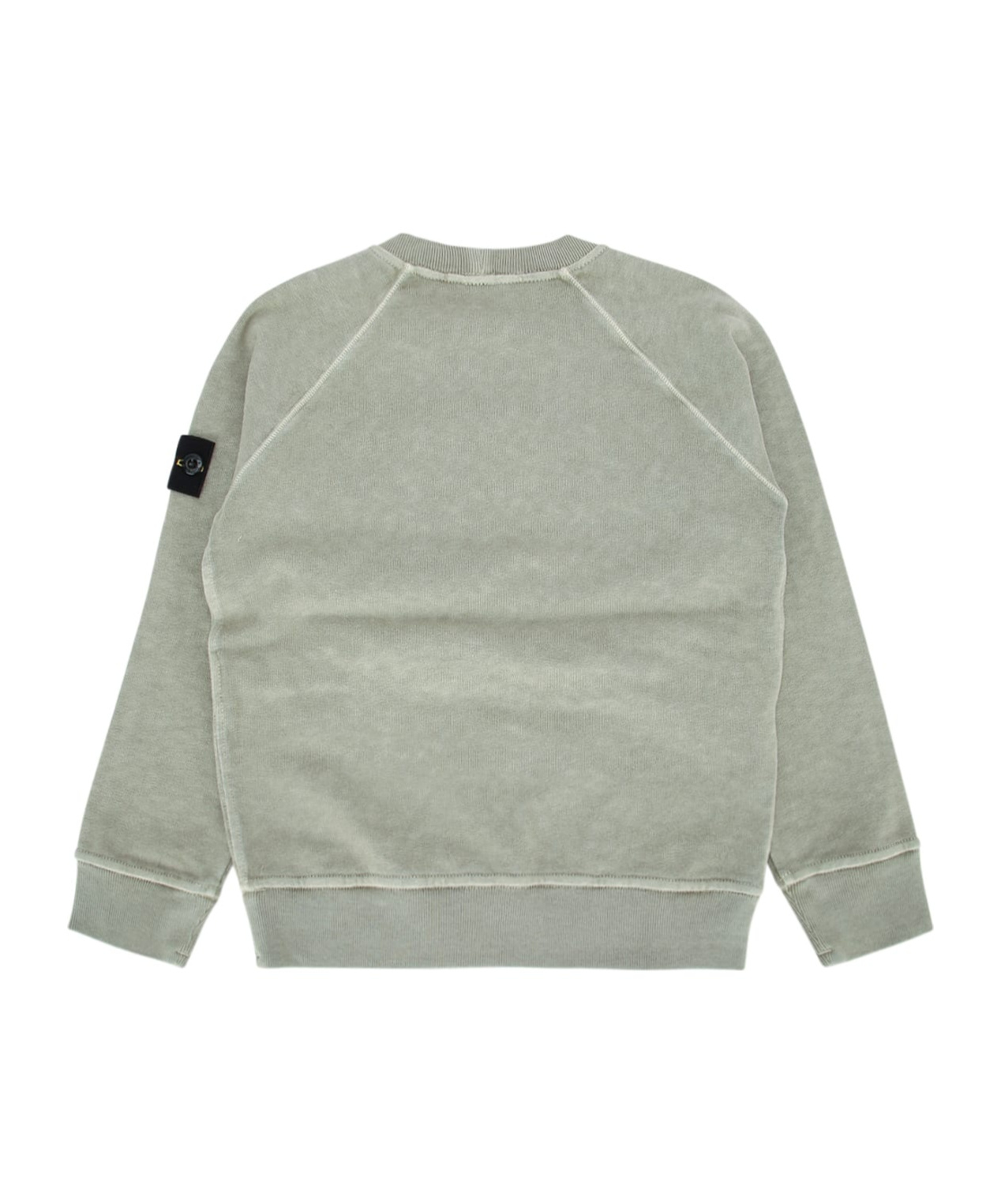 Stone Island Long Sleeve Sweatshirt In Mud