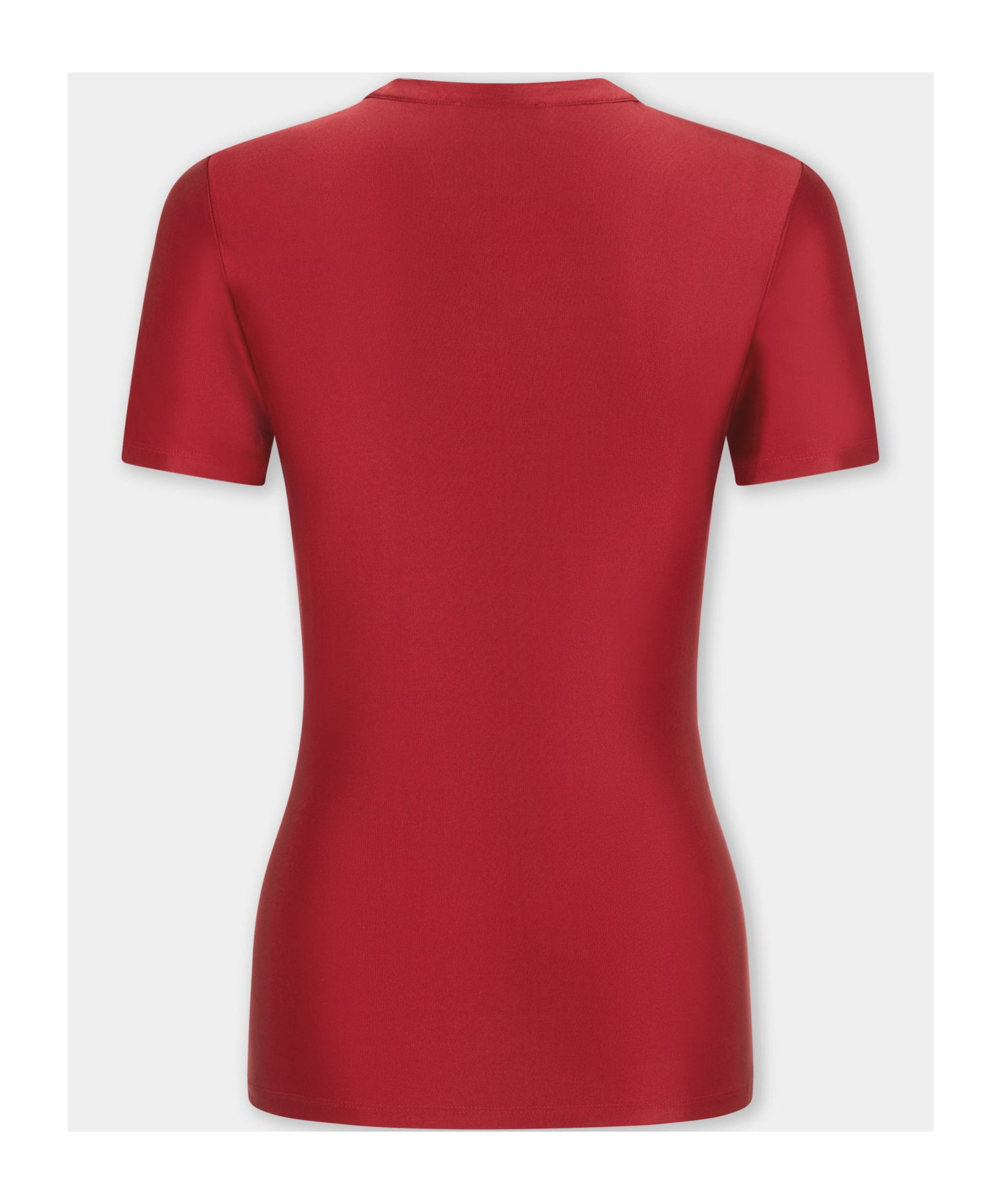 Shop Rabanne Draped T-shirt In Red