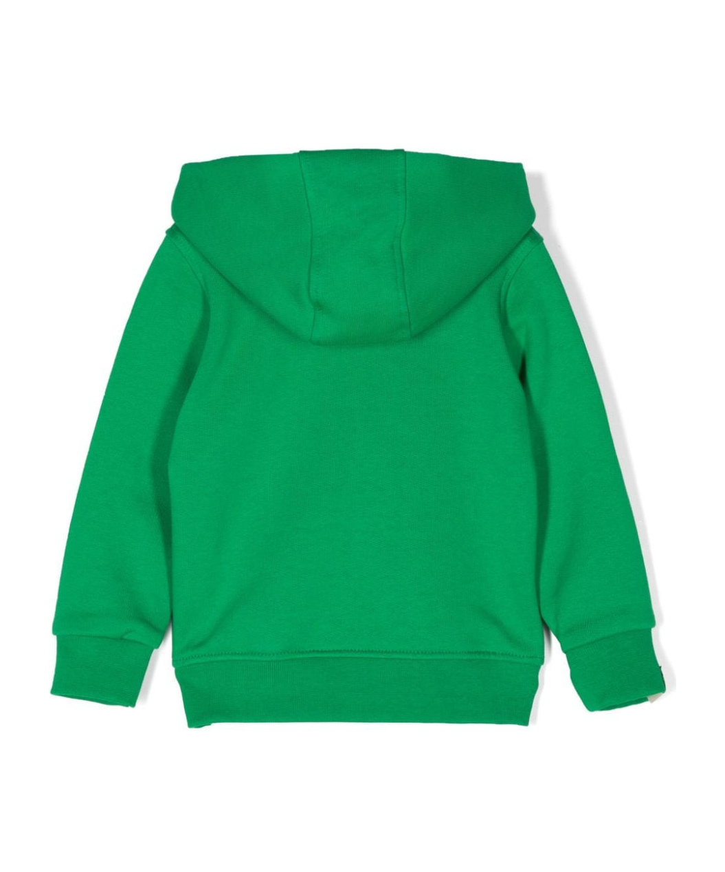 Barrow Logo-print Hoodie In Green