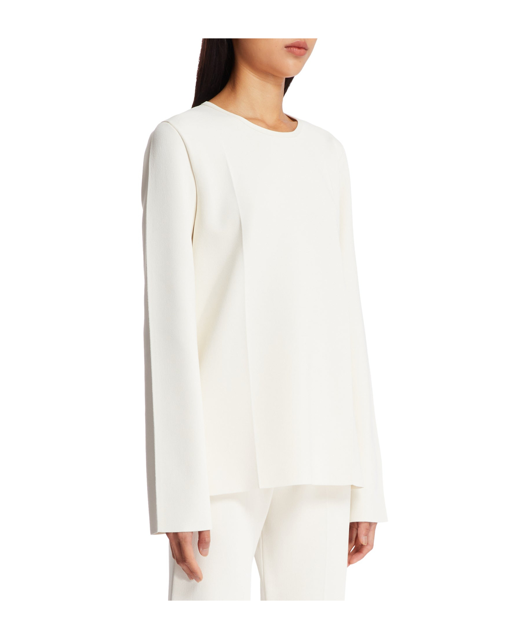 Jil Sander Long-sleeved T-shirt In White