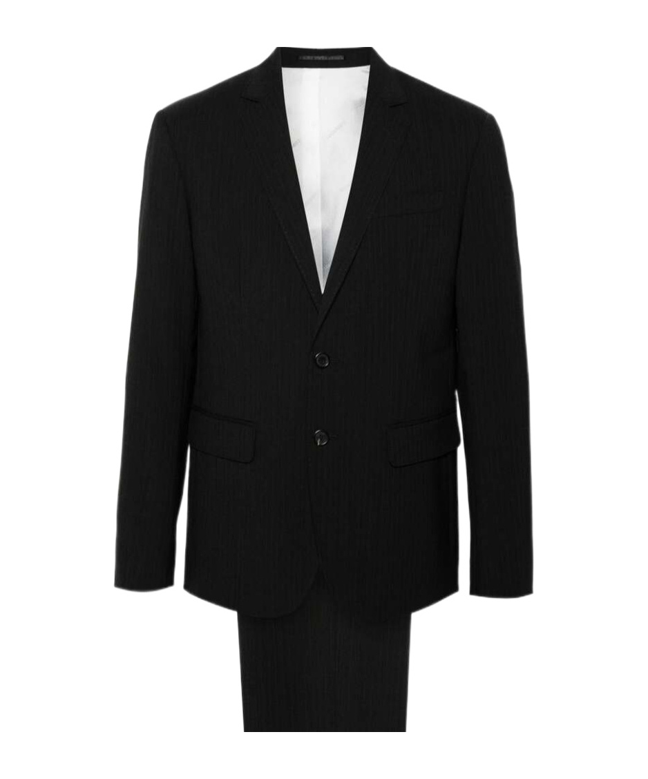 Dsquared2 Single-breasted Two-piece Suit In Black
