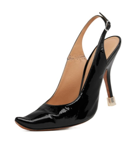 Maison Margiela Loved To Death Slingback Pumps In Black