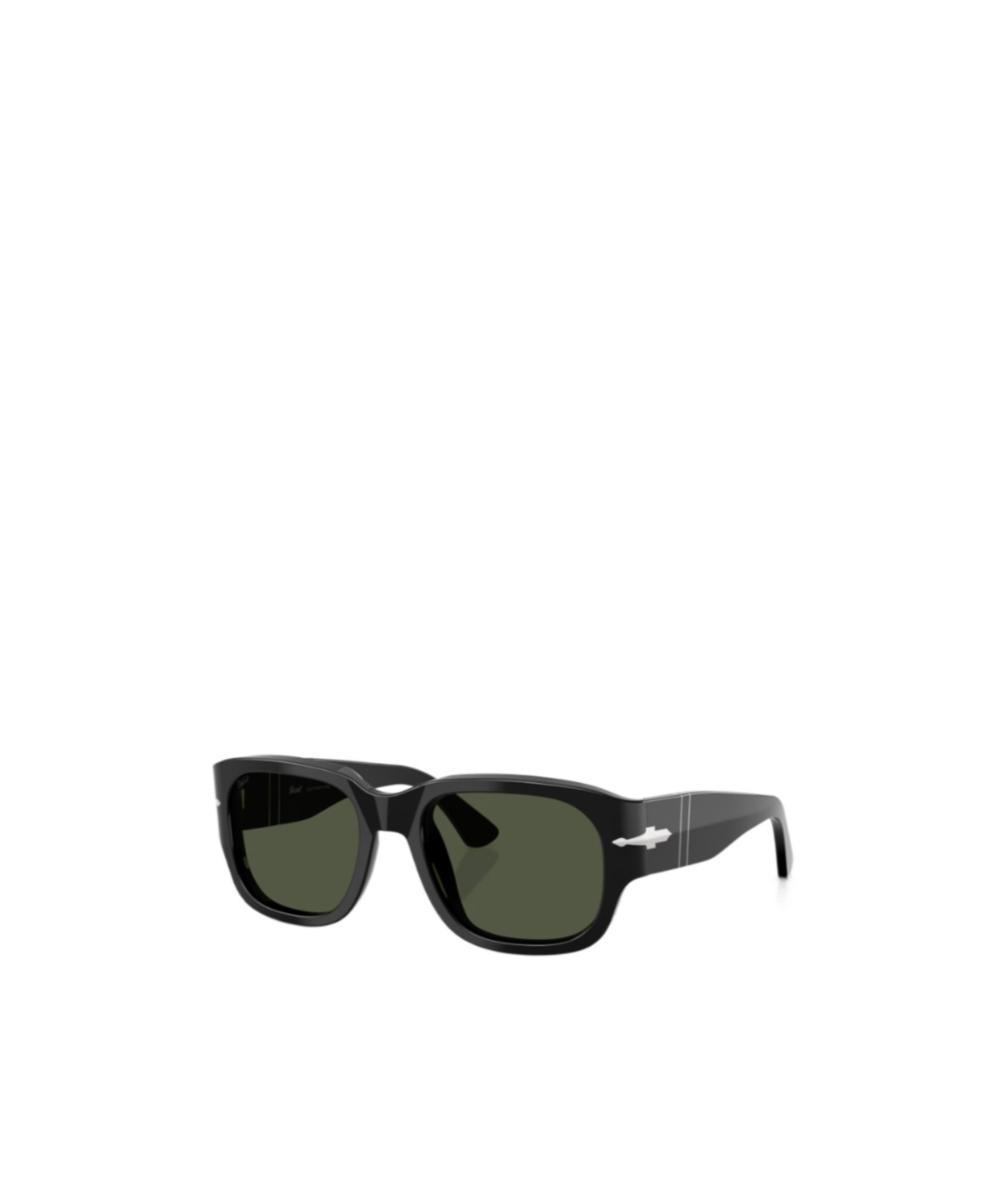 Persol Geometric Frame Sunglasses In Black