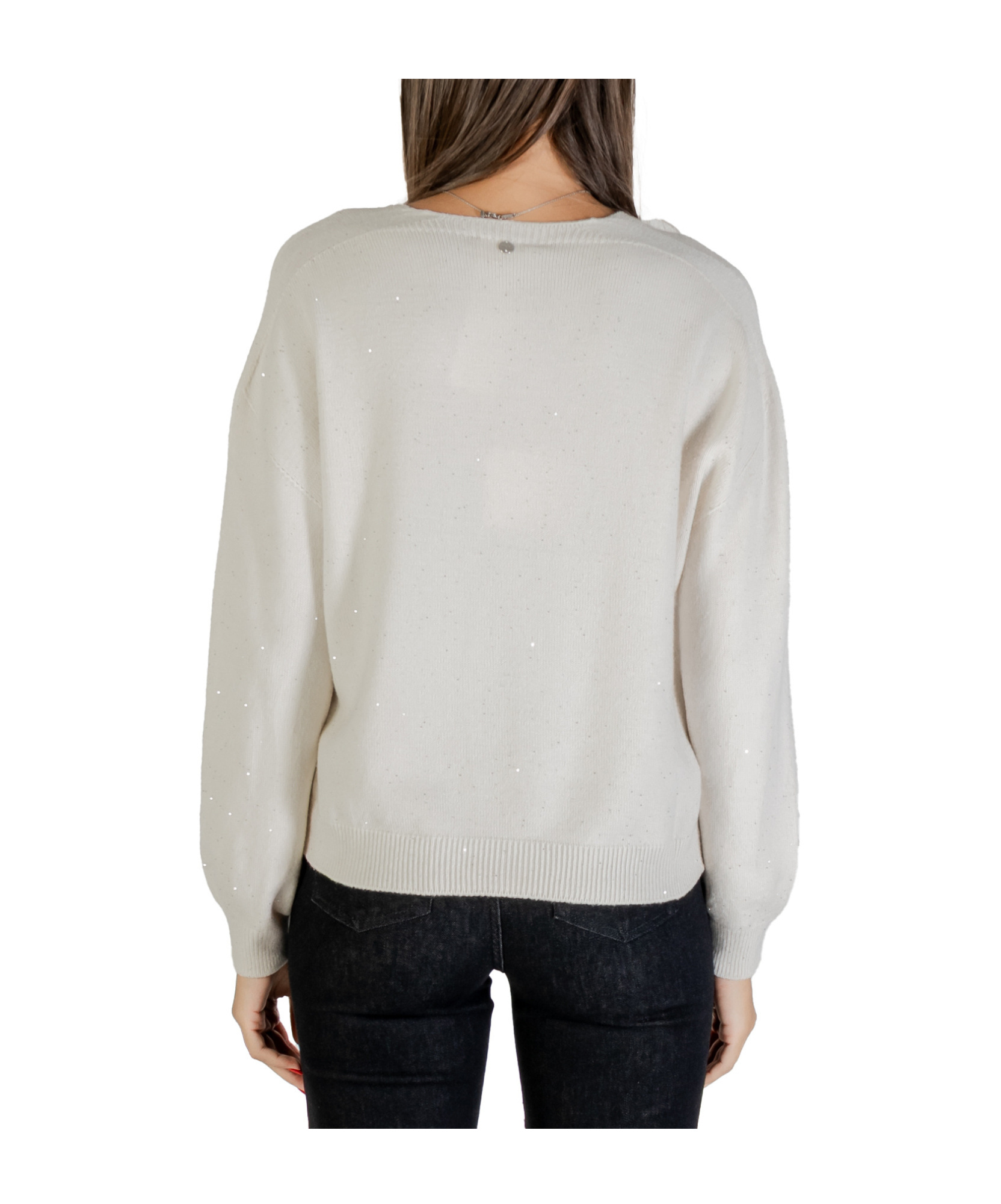 Liu •jo V-neck Sweater In Black