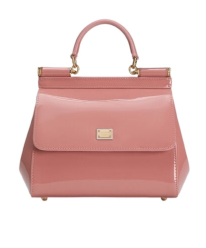 Dolce & Gabbana Small Sicily Tote Bag In Pink