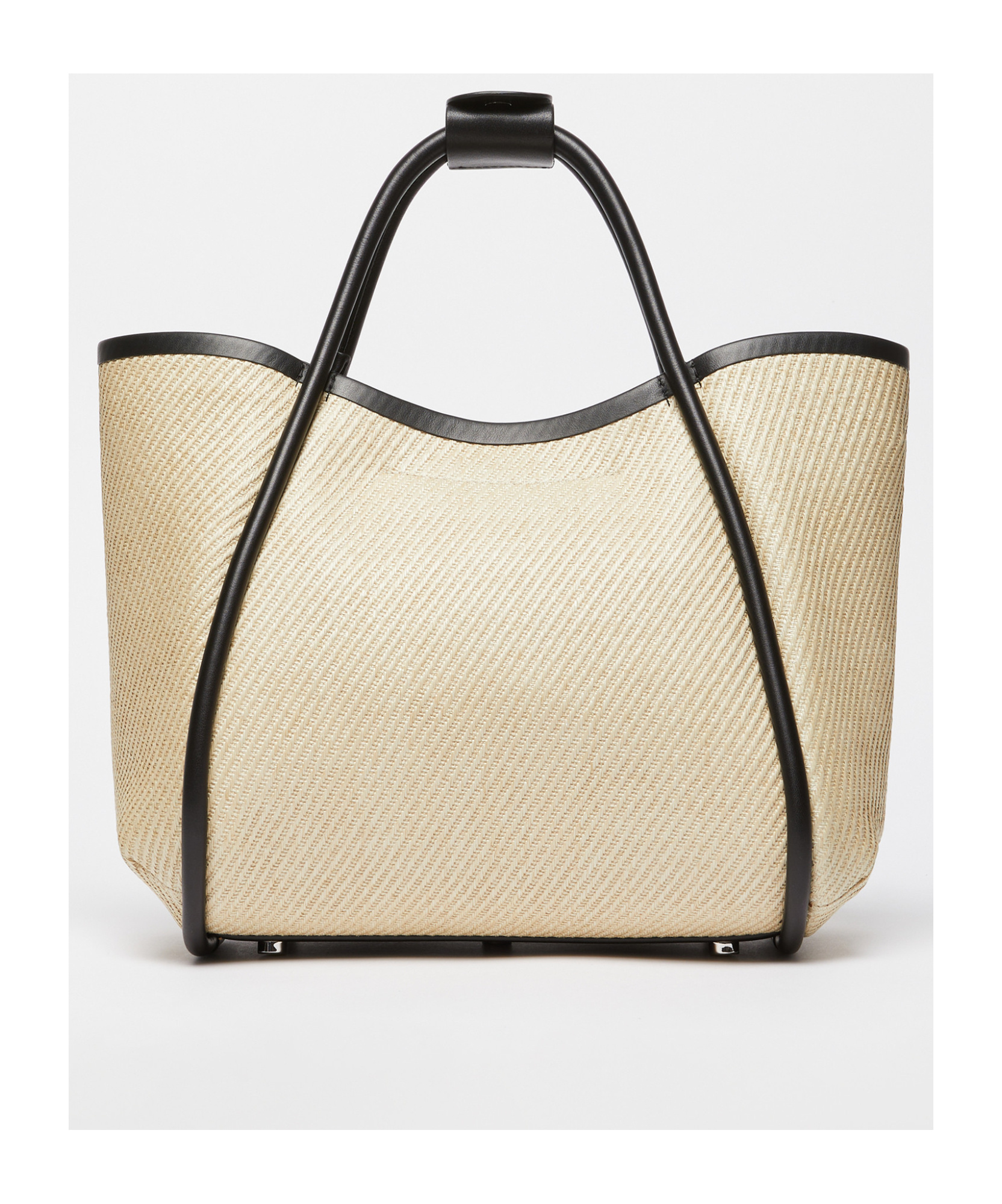 Max Mara Summermarines Handbag Light Blue In Nude