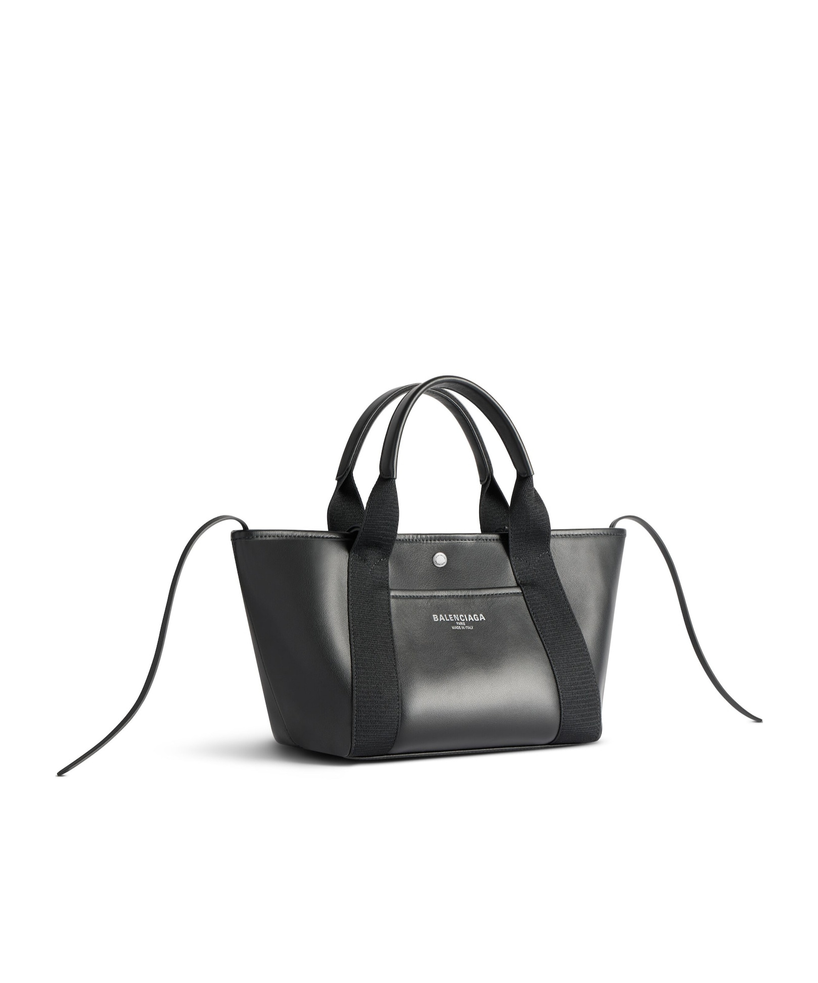 Balenciaga Small Biarritz Tote Bag In Black