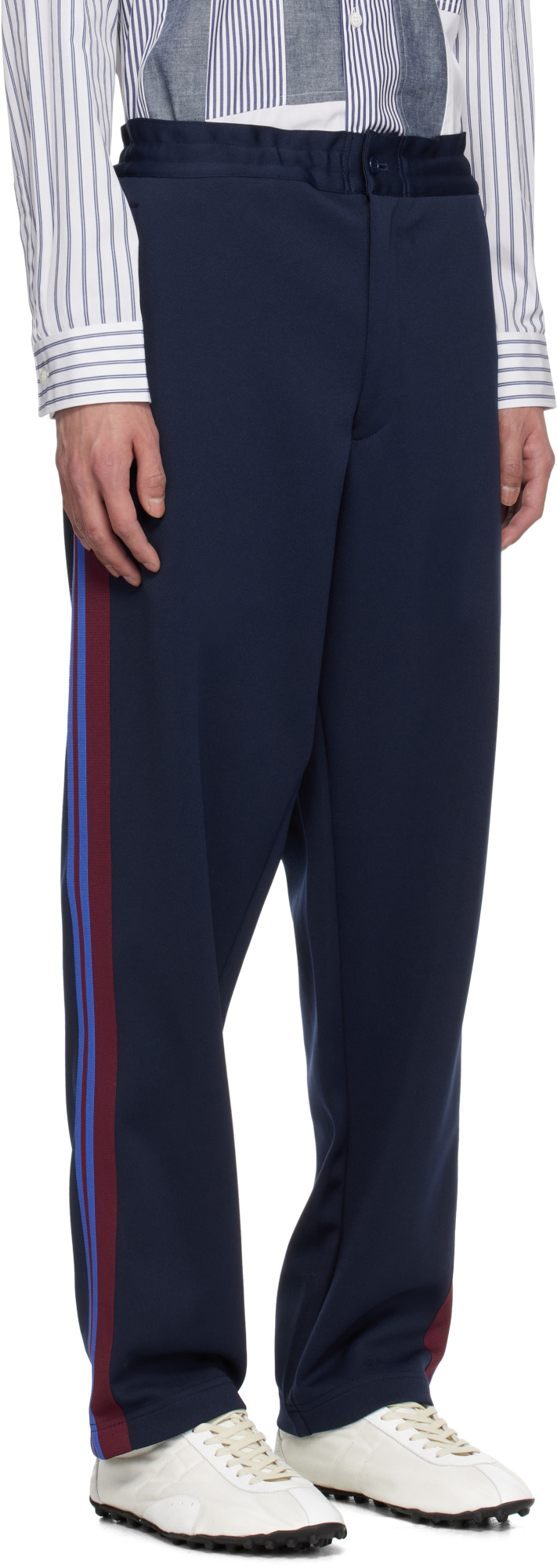 Comme Des Garçons Elastic Waist Casual Pants