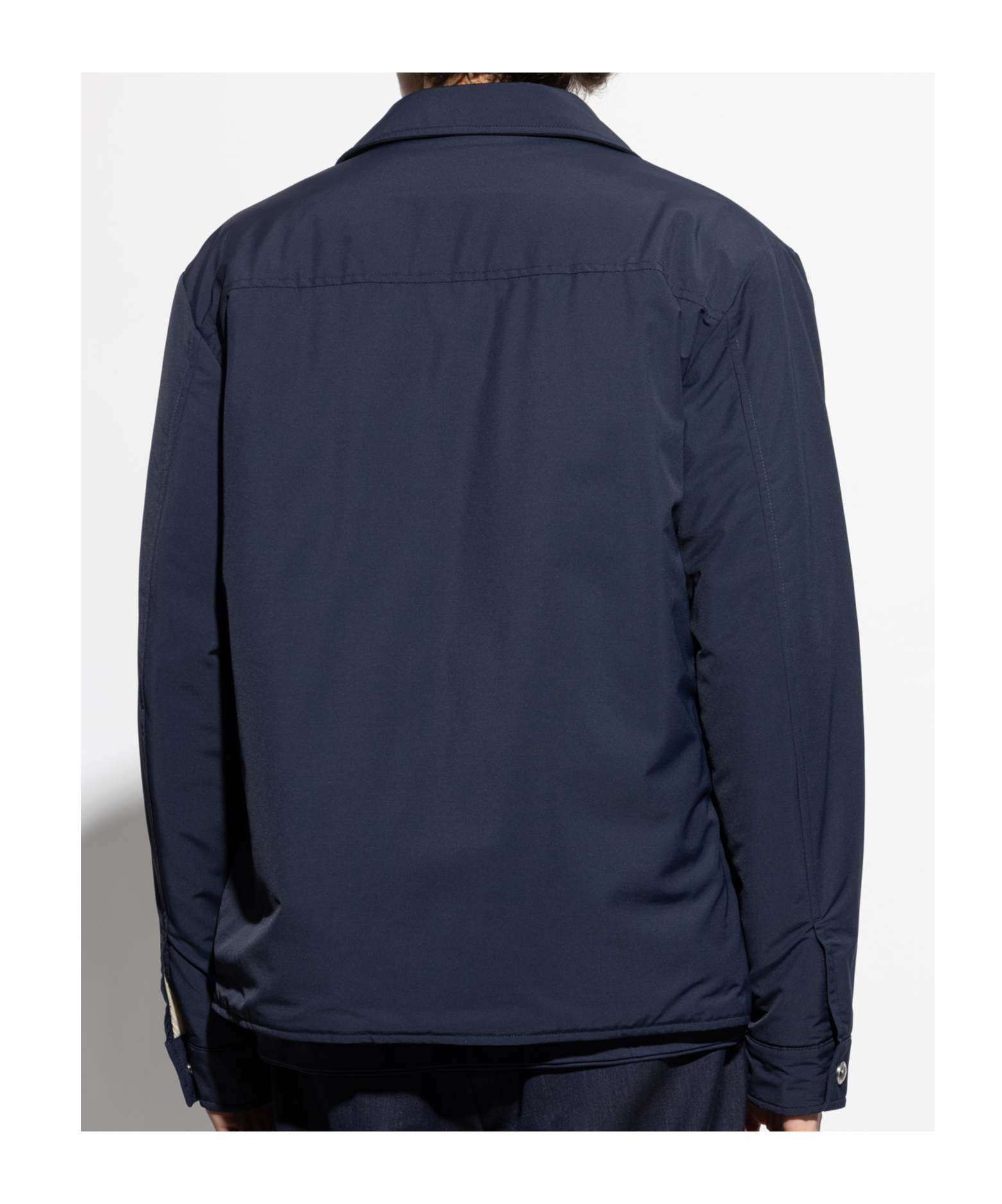 Eleventy Long-sleeved Casual Jacket In Black