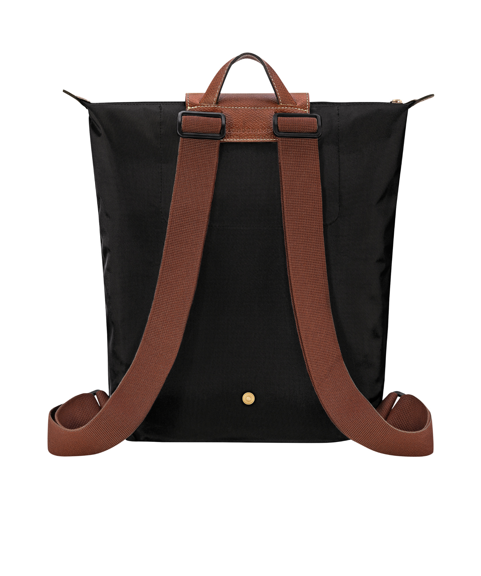 Longchamp M Le Pliage Original Black Backpack In Black