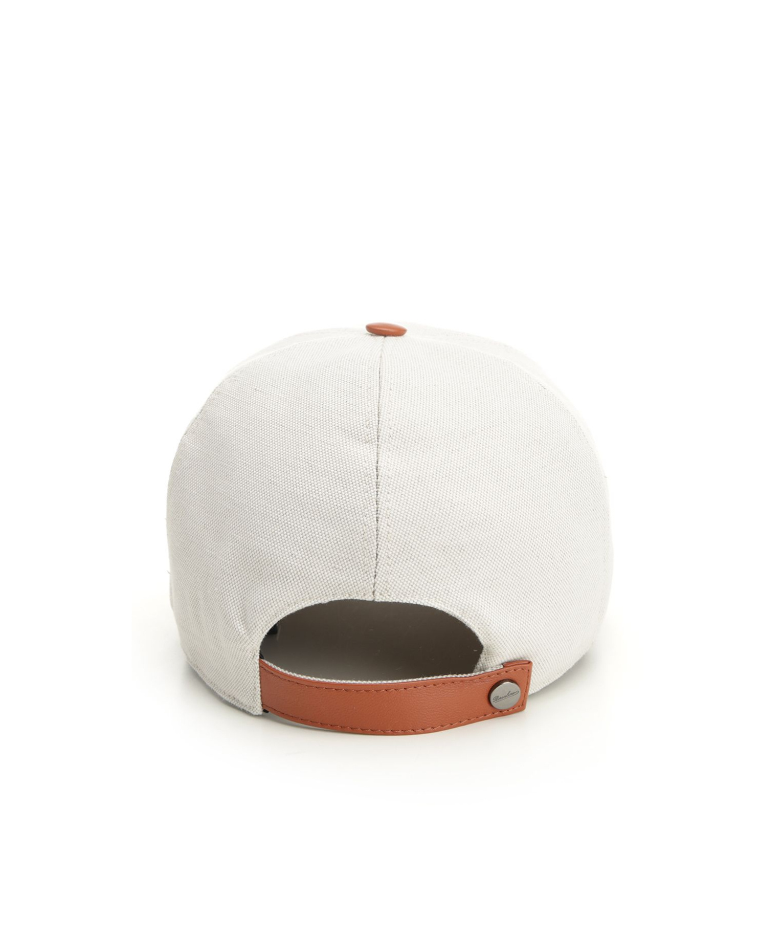 Borsalino Logo-embroidered Baseball Cap In White