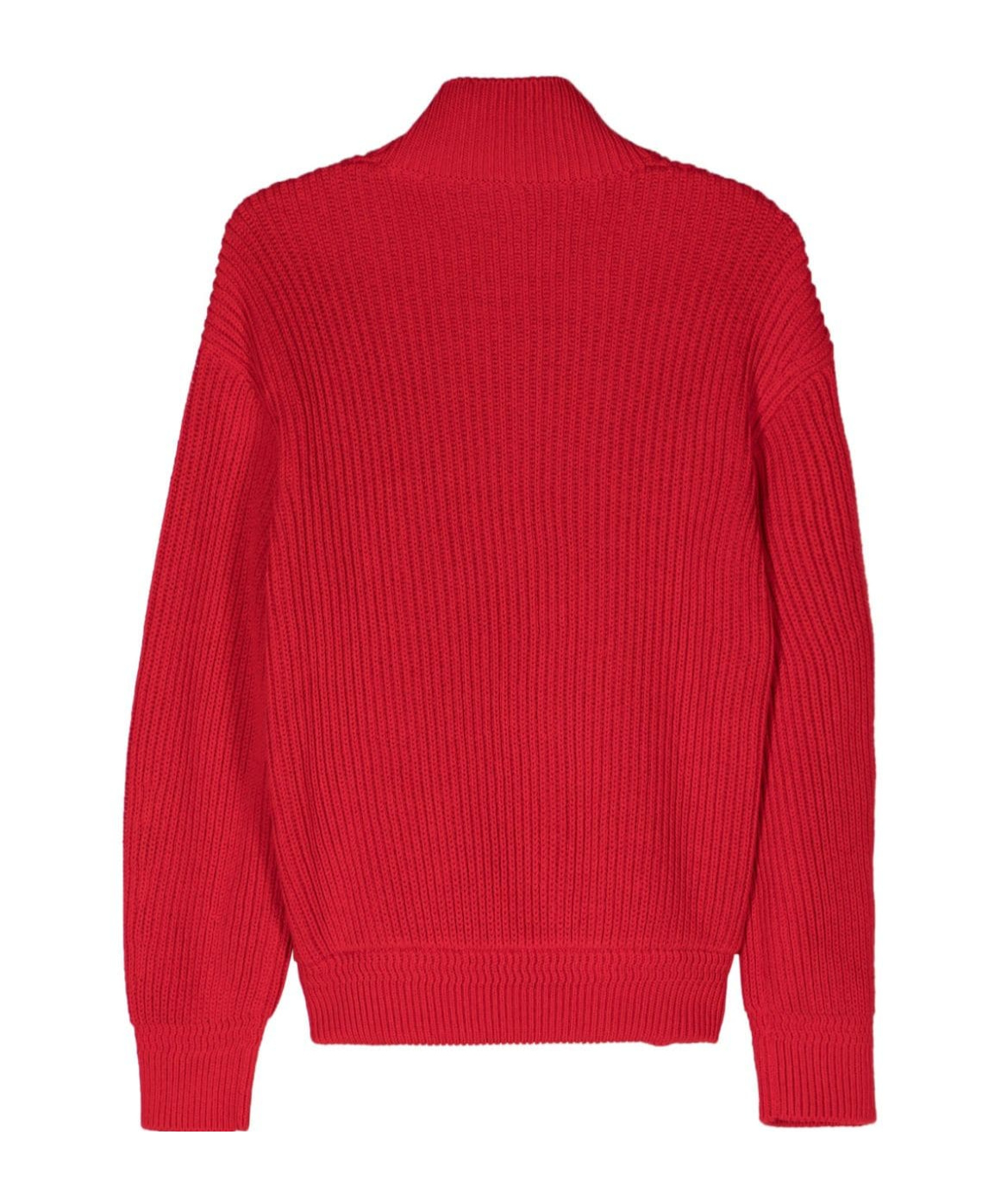 Bally Long-sleeved Sweater In Red