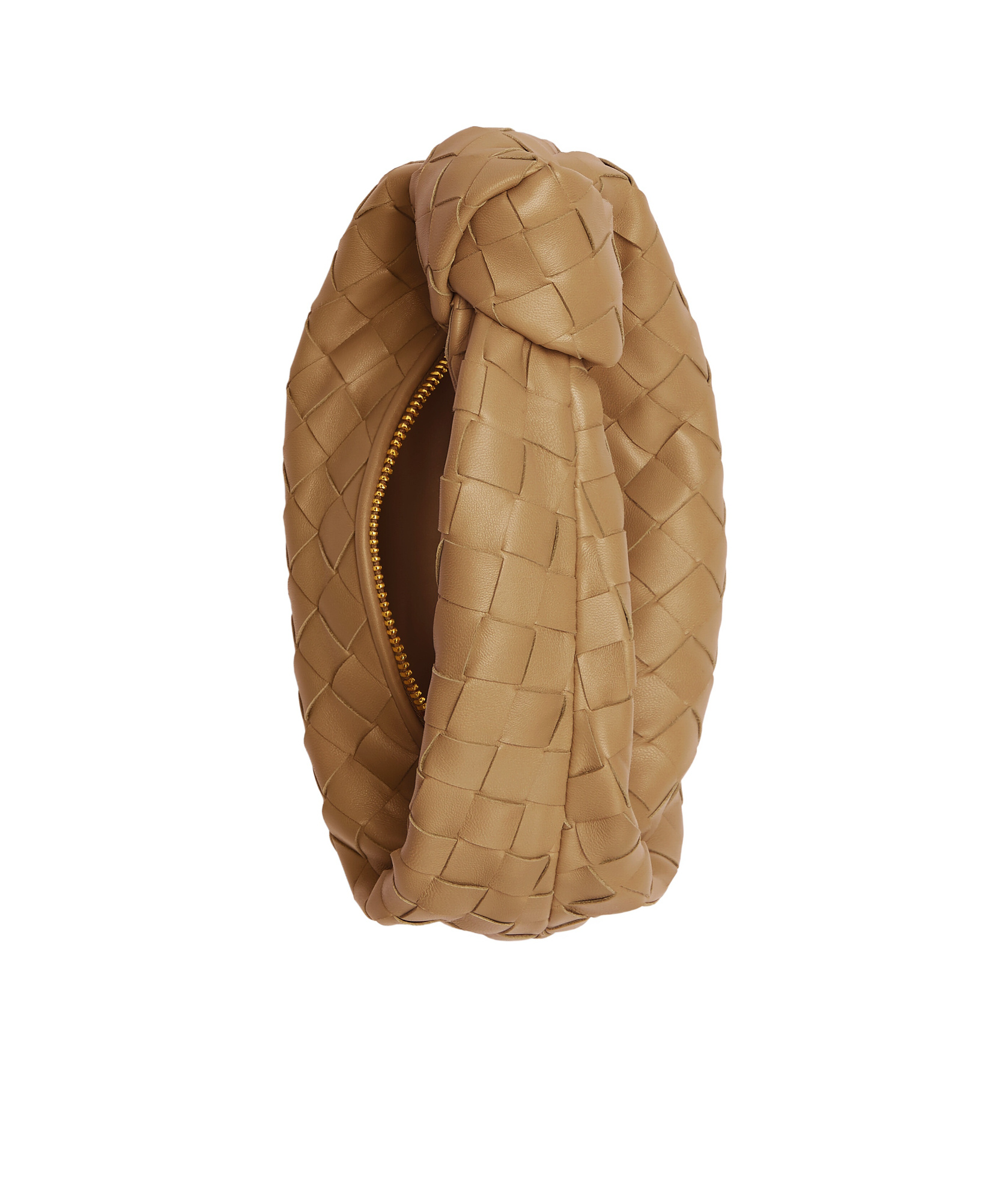 Shop Bottega Veneta Mini Jodie In Brown