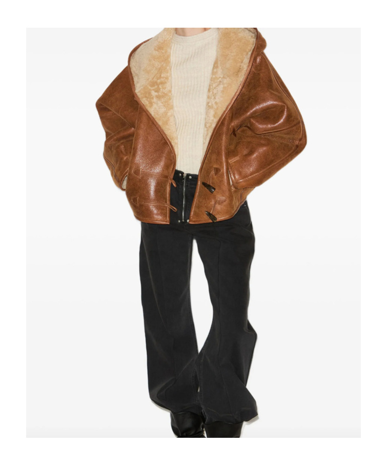 Isabel Marant Amiel Coat In Brown