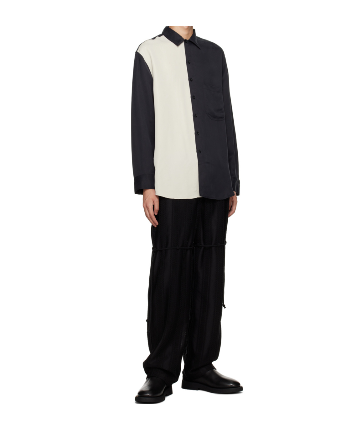 Shop Song For The Mute Button-down Long-sleeved Shirt
