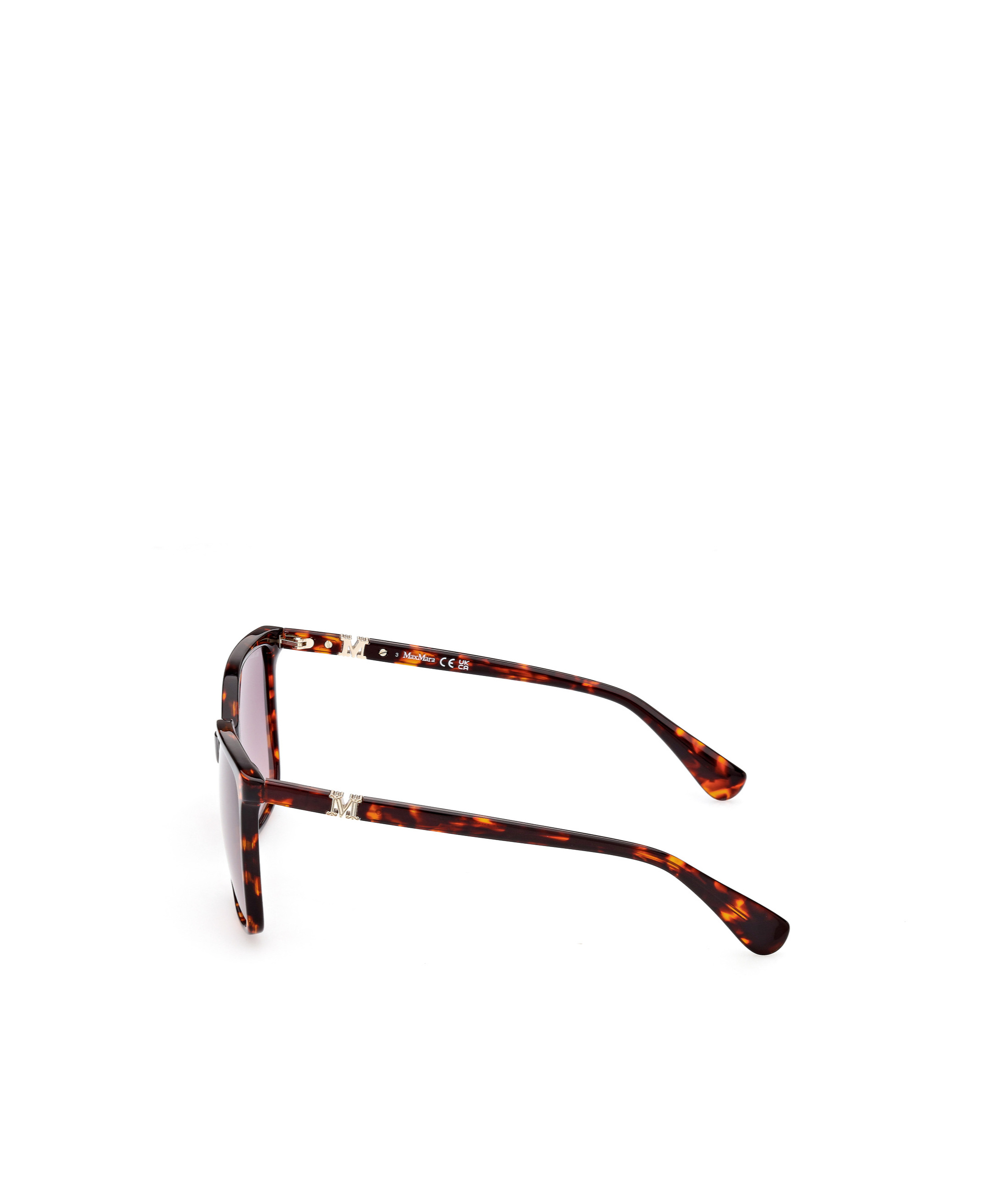 Max Mara Square Frame Sunglasses In Pink